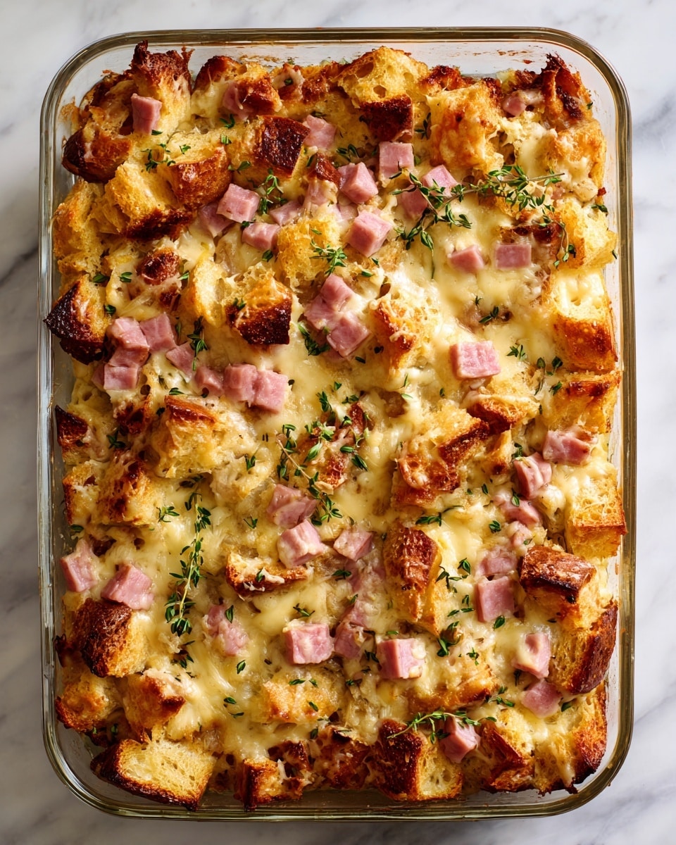 Overnight Croque Monsieur Casserole Recipe - Recipe Image