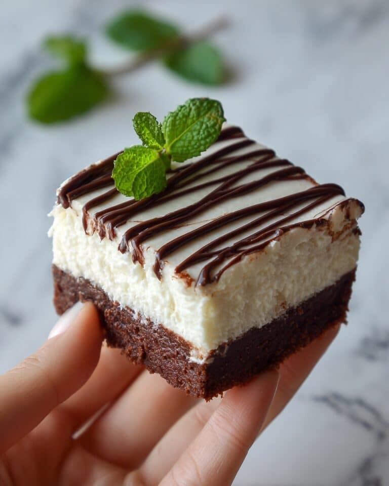 Irish Mint Brownies Recipe