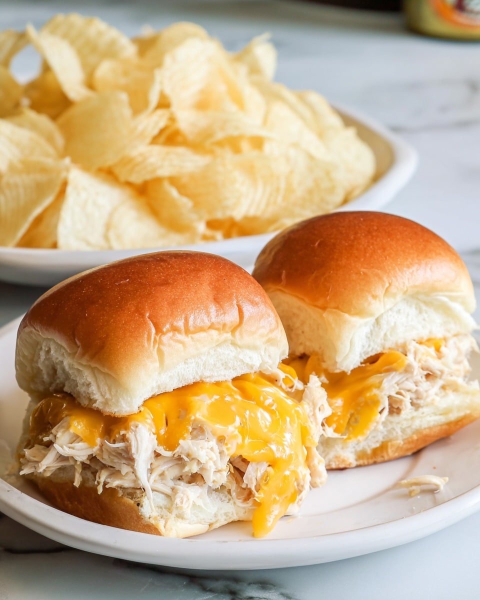 Jalapeno Popper Chicken Sliders Recipe - Recipe Image