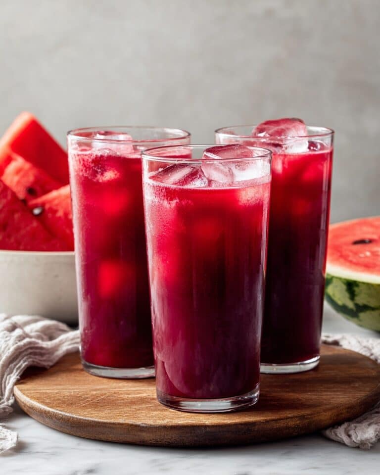 Watermelon Cherry Berry Beet Juice Recipe