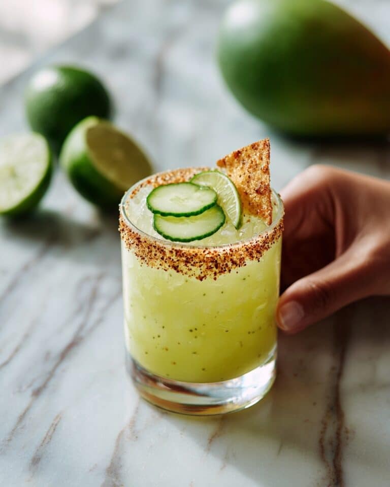 Hot Honey Mango Tajín Margarita Recipe