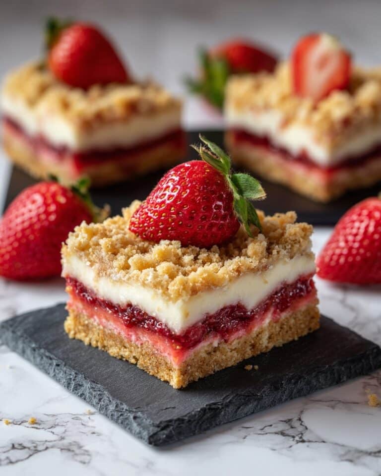 Strawberry Shortcake Bars: Easy Desserts for Summer Recipe