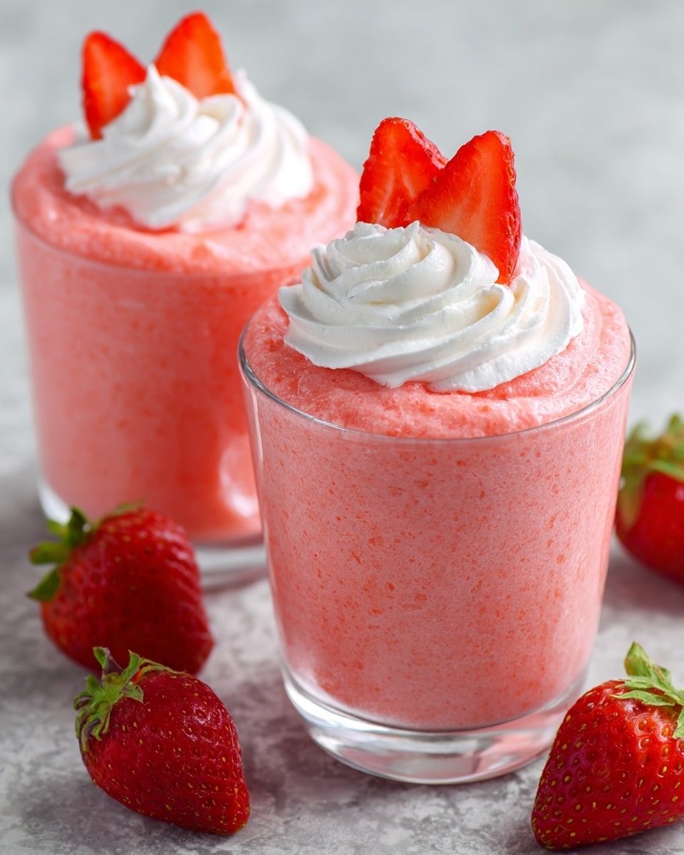 Strawberry Greek Yogurt Protein Jello Recipe - Recipe Image