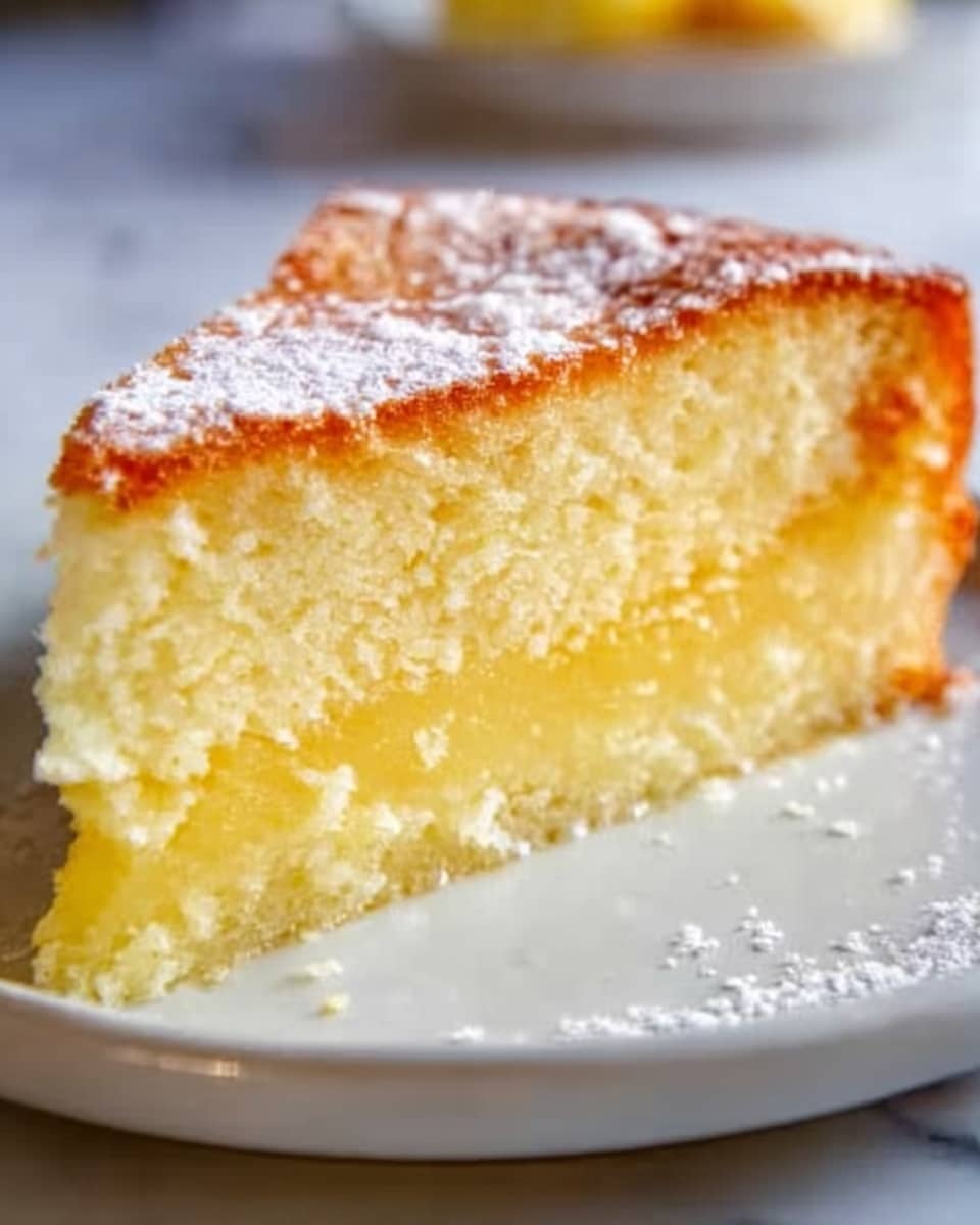 Flourless Lemon Greek Yogurt Cake Recipe - Recipe Image