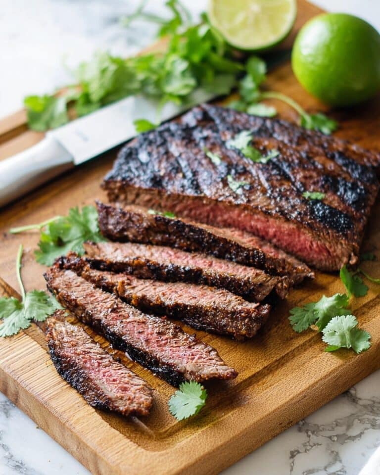 Cilantro Lime Carne Asada Recipe