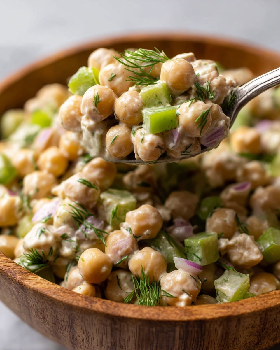 Healthy Tuna Garbanzo Bean Salad Recipe - Recipe Image