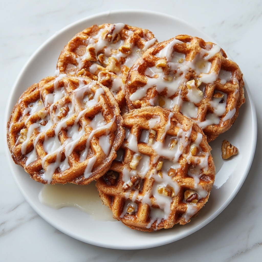Apple Fritter Waffle Donuts Recipe - Recipe Image